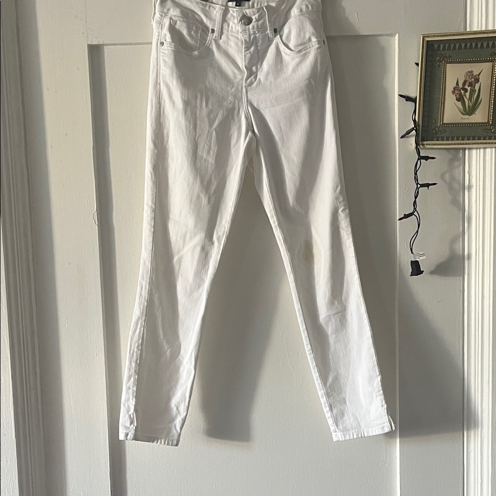 NYDJ Women's Ankle Jeans in Crisp White